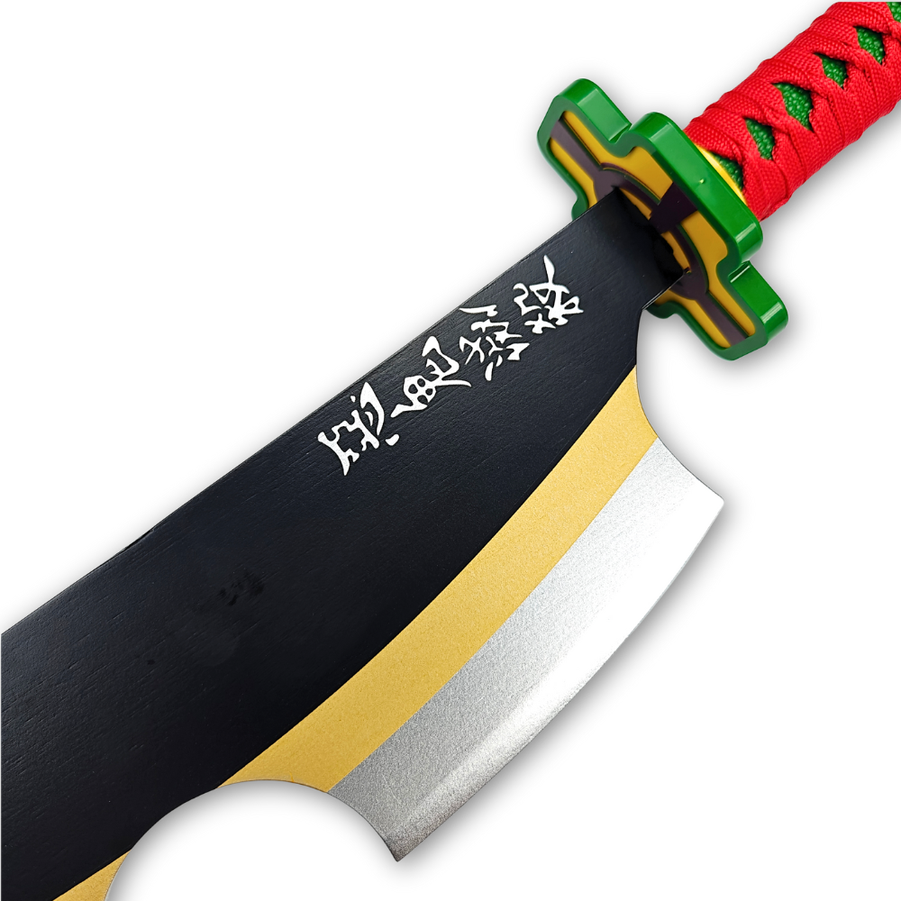 Tengen Uzui's Dual Nichirin Sword Pair (Wood)