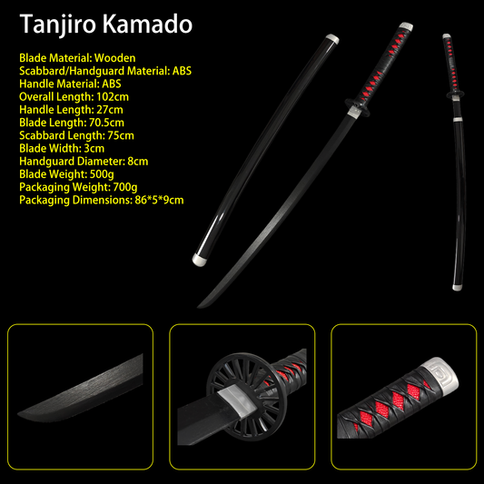 Demon Slayer Sword – Nichirin Blade Wooden Anime Replica