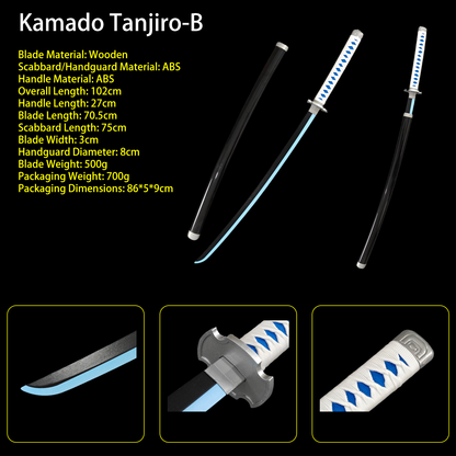 Demon Slayer Sword – Nichirin Blade Wooden Anime Replica