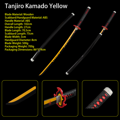 Demon Slayer Sword – Nichirin Blade Wooden Anime Replica