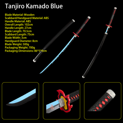 Demon Slayer Sword – Nichirin Blade Wooden Anime Replica