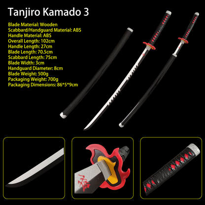 Demon Slayer Sword – Nichirin Blade Wooden Anime Replica