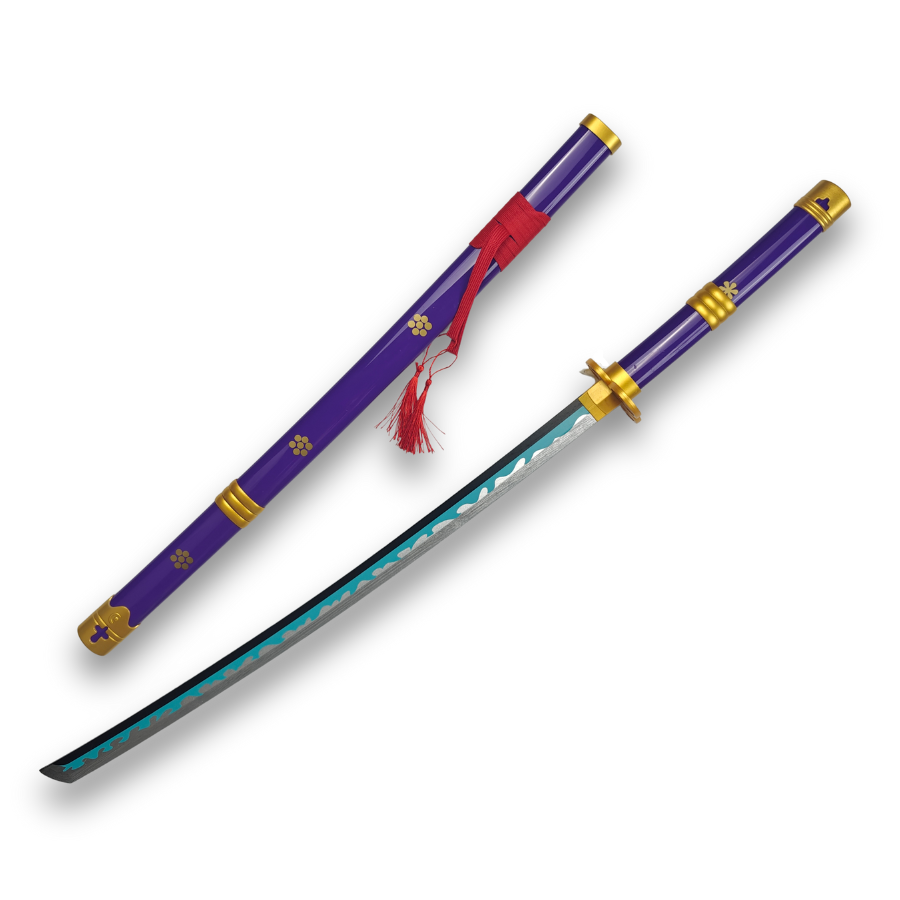 Roronoa Zoro's Purple "Enma" Katana (Wood)