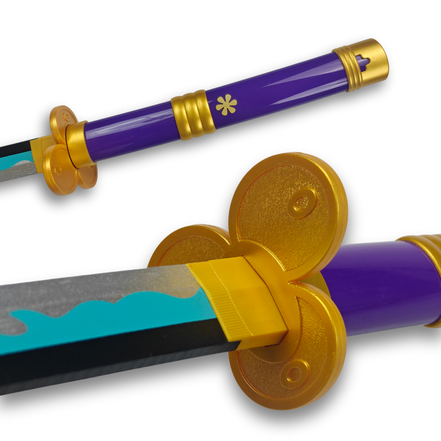 Roronoa Zoro's Purple "Enma" Katana (Wood)