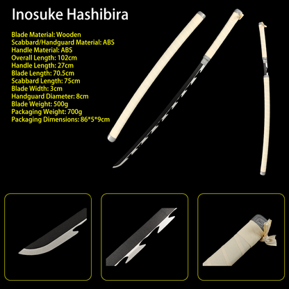 Demon Slayer Sword – Nichirin Blade Wooden Anime Replica