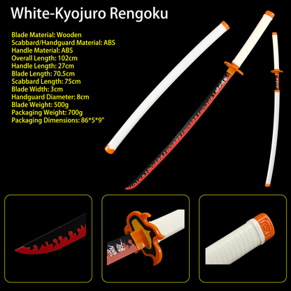 Demon Slayer Sword – Nichirin Blade Wooden Anime Replica