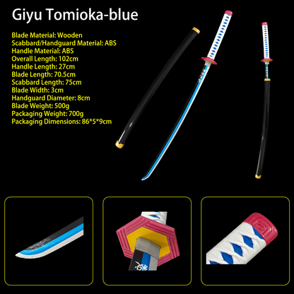 Demon Slayer Sword – Nichirin Blade Wooden Anime Replica