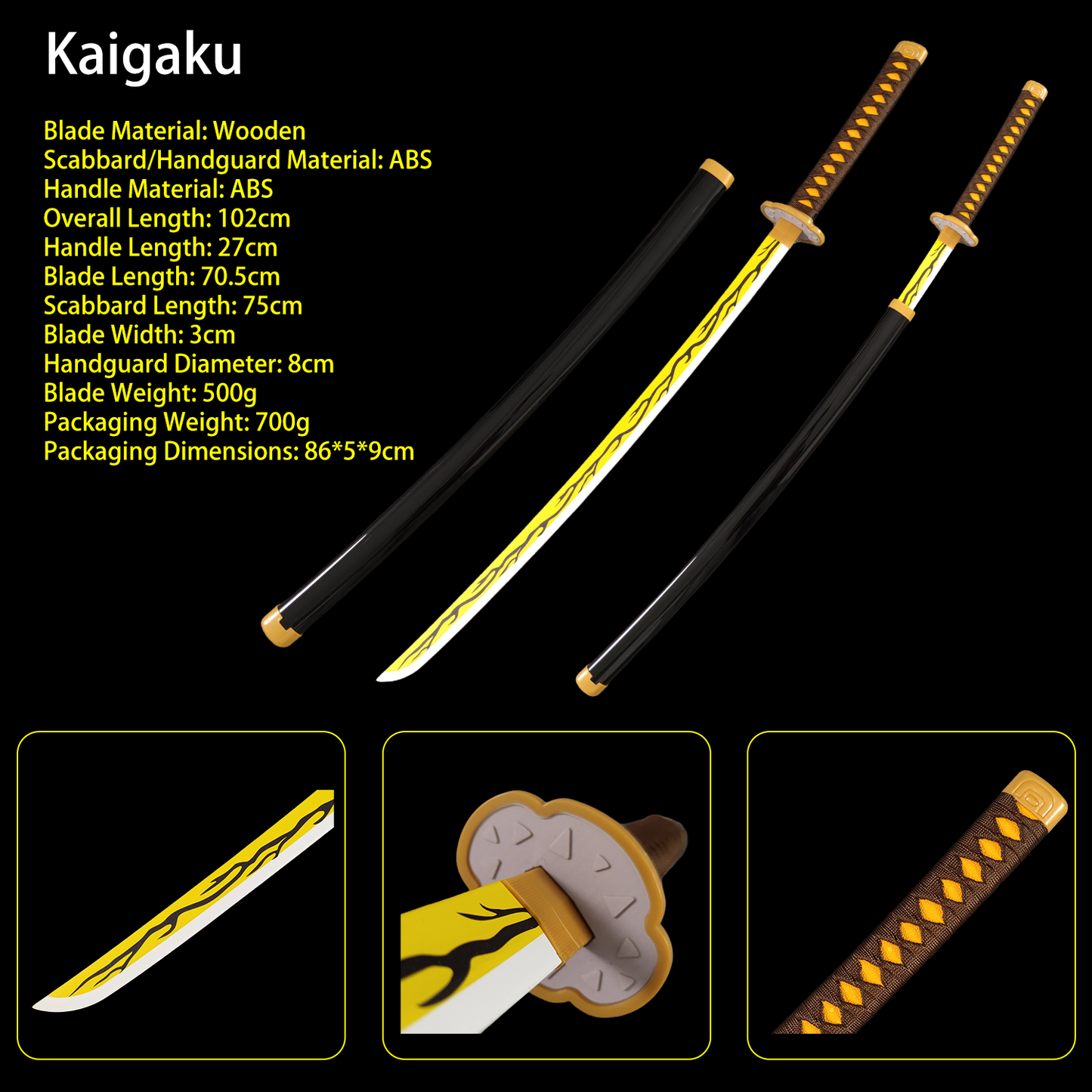 Demon Slayer Sword – Nichirin Blade Wooden Anime Replica