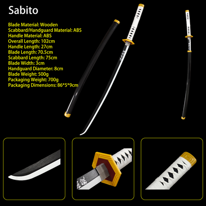 Demon Slayer Sword – Nichirin Blade Wooden Anime Replica