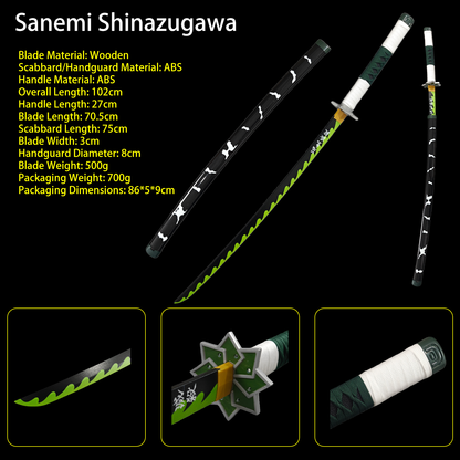 Demon Slayer Sword – Nichirin Blade Wooden Anime Replica