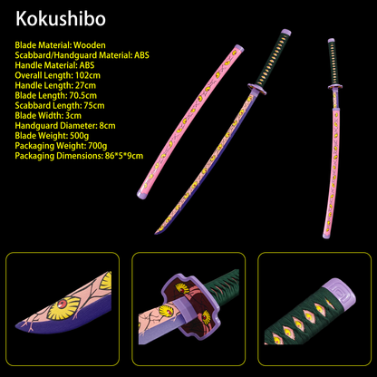 Demon Slayer Sword – Nichirin Blade Wooden Anime Replica