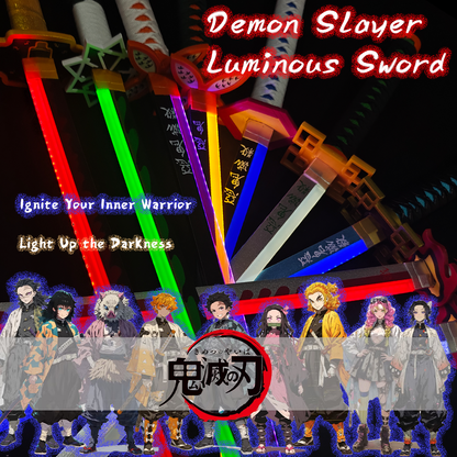 Demon Slayer Glow Sword – LED Light-Up Anime Replica