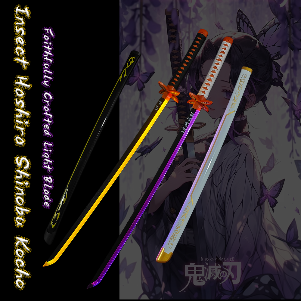 Demon Slayer Glow Sword – LED Light-Up Anime Replica