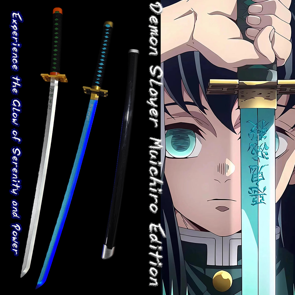 Demon Slayer Glow Sword – LED Light-Up Anime Replica